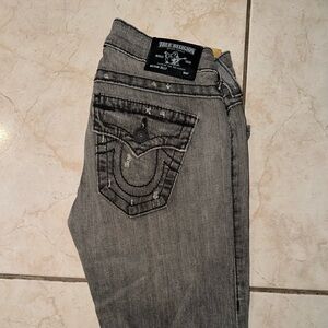 True Religion Charcoal Denim